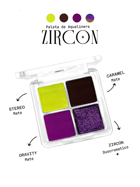 Zircon Mini Aqualiner Palette
