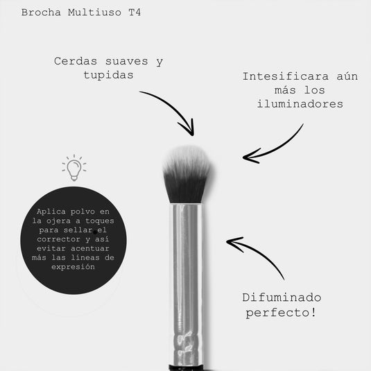 T4 Brocha para difuminar