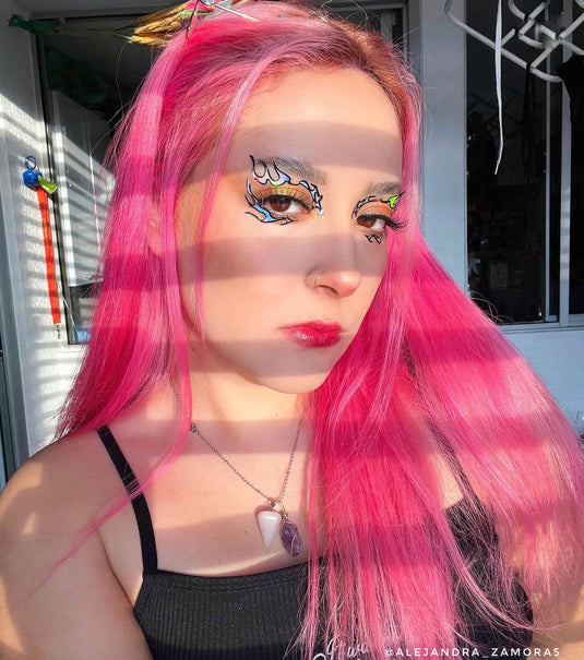 Flames Face Stickers