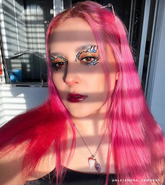 Flames Face Stickers